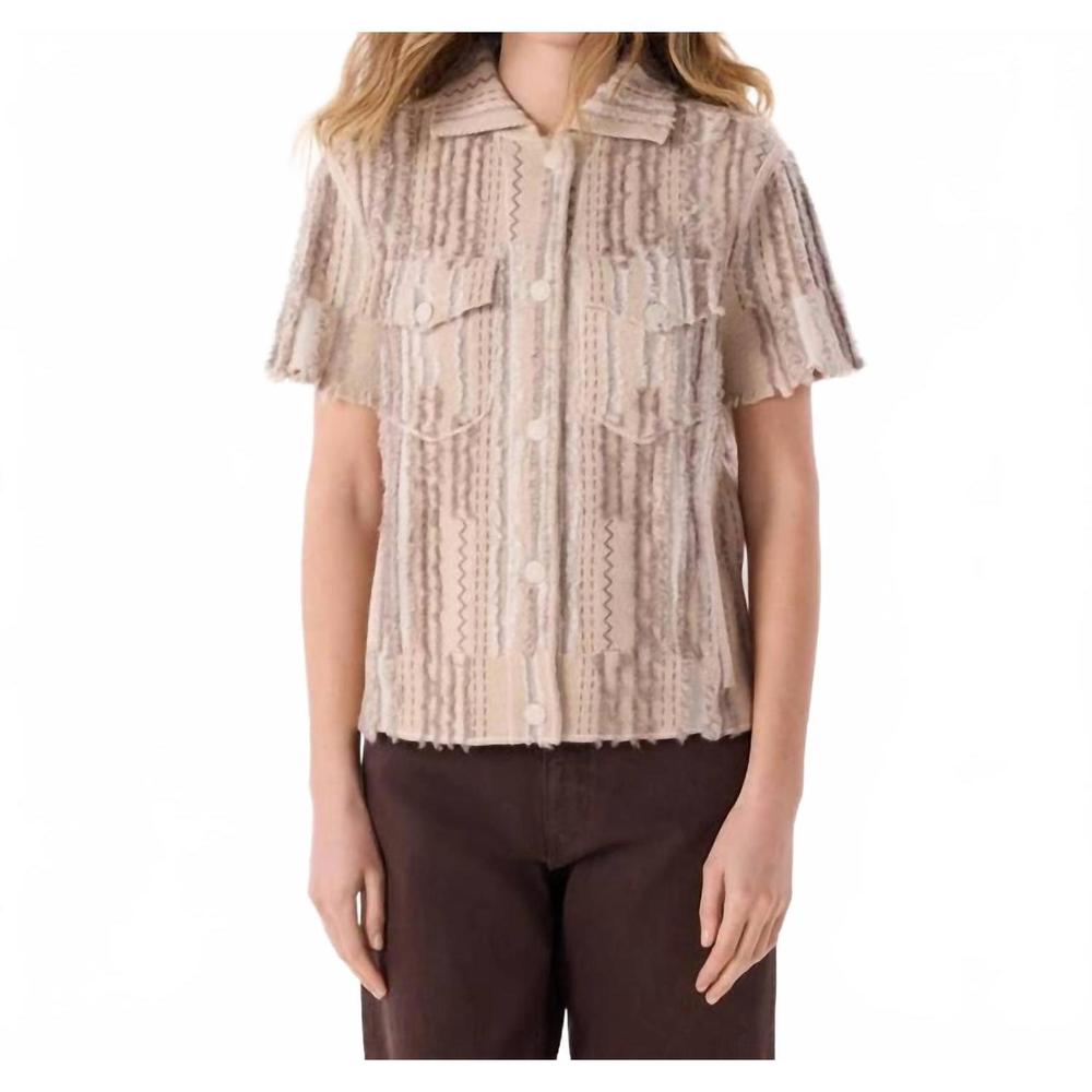 NEW KUJTEN jessinda destroy shirt in organic